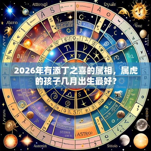 2026年有添丁之喜的属相,属虎的孩子几月出生最好?