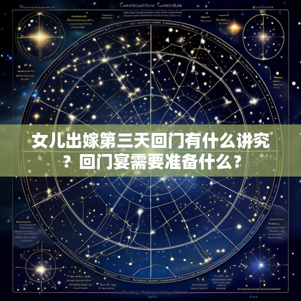 女儿出嫁第三天回门有什么讲究?回门宴需要准备什么?