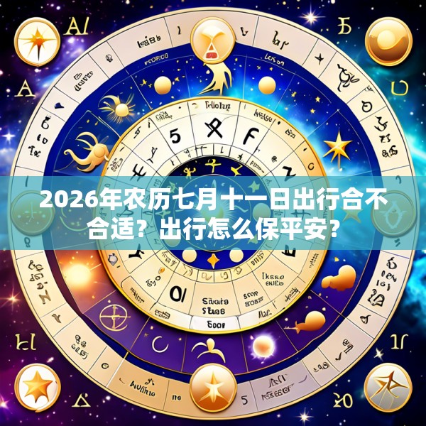 2026年农历七月十一日出行合不合适？出行怎么保平安？