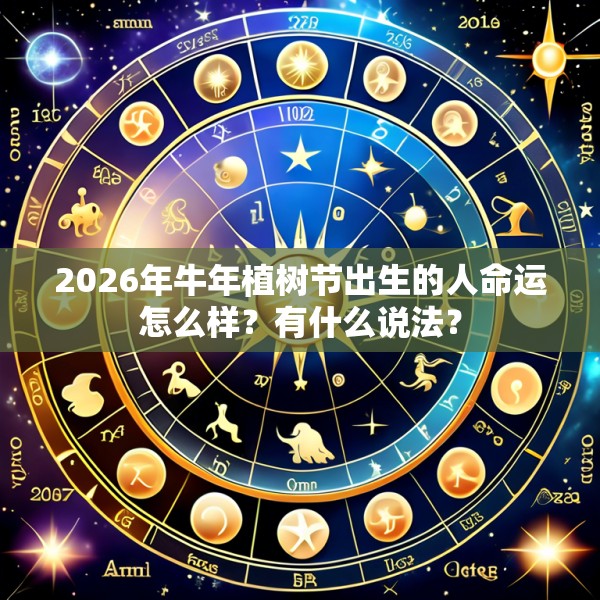 2026年牛年植树节出生的人命运怎么样？有什么说法？