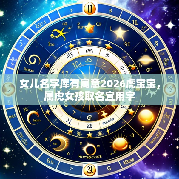 女儿名字库有寓意2026虎宝宝，属虎女孩取名宜用字