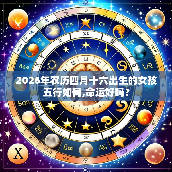 2026年农历四月十六出生的女孩五行如何,命运好吗？