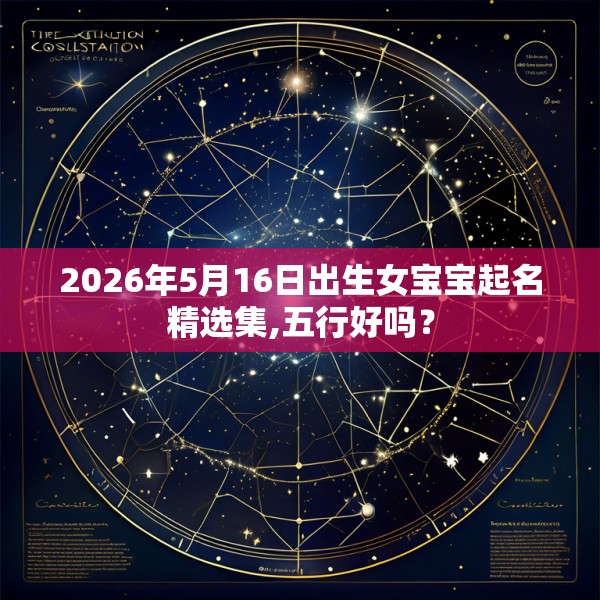 2026年5月16日出生女宝宝起名精选集,五行好吗?