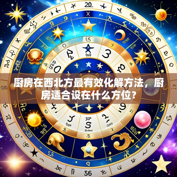 厨房在西北方最有效化解方法，厨房适合设在什么方位？