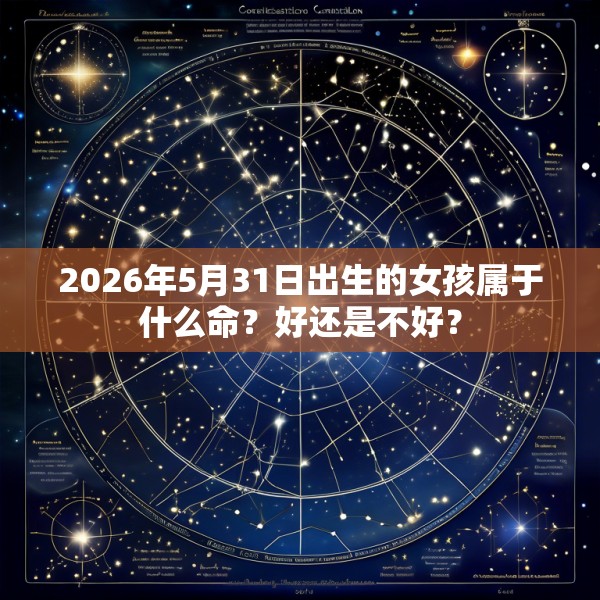 2026年5月31日出生的女孩属于什么命？好还是不好？