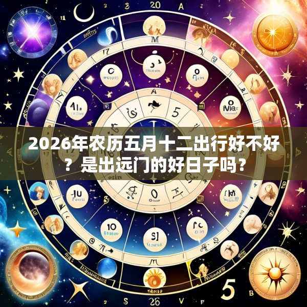 2026年农历五月十二出行好不好？是出远门的好日子吗？