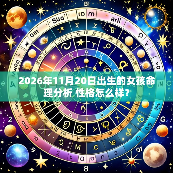 2026年11月20日出生的女孩命理分析 性格怎么样？