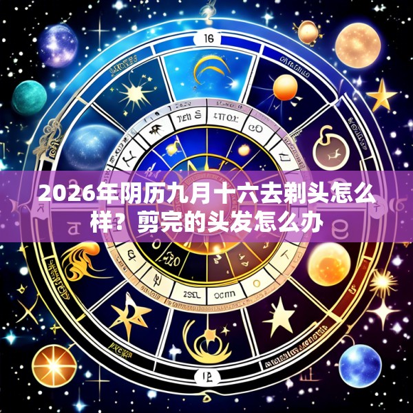 2026年阴历九月十六去剃头怎么样？剪完的头发怎么办