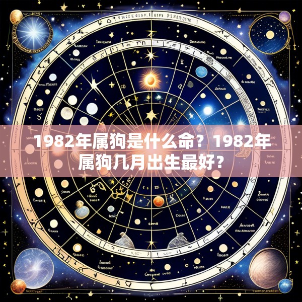 1982年属狗是什么命?1982年属狗几月出生最好?