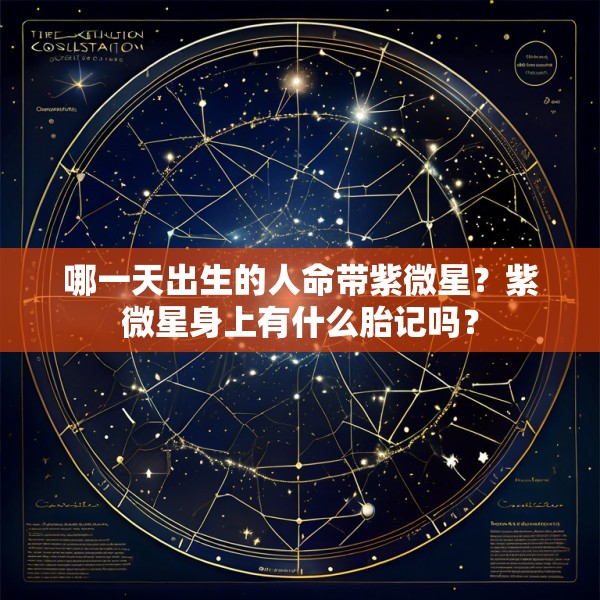 哪一天出生的人命带紫微星？紫微星身上有什么胎记吗？