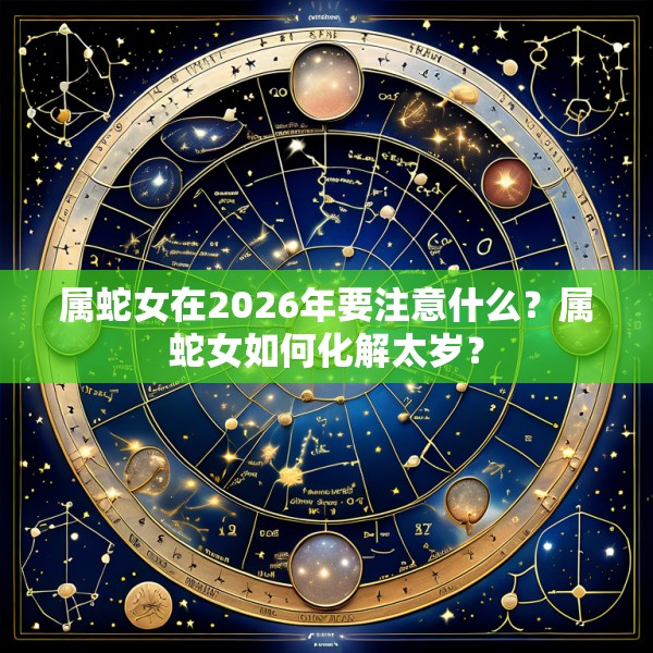 属蛇女在2026年要注意什么？属蛇女如何化解太岁？