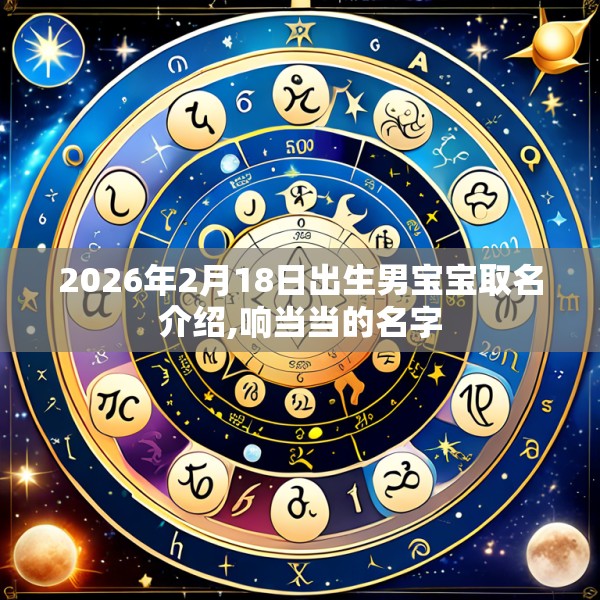 2026年2月18日出生男宝宝取名介绍,响当当的名字