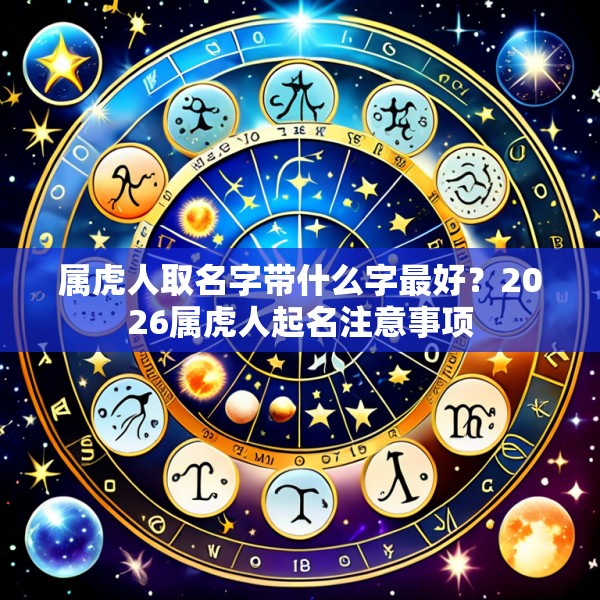 属虎人取名字带什么字最好？2026属虎人起名注意事项