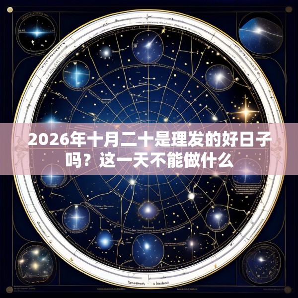 2026年十月二十是理发的好日子吗?这一天不能做什么