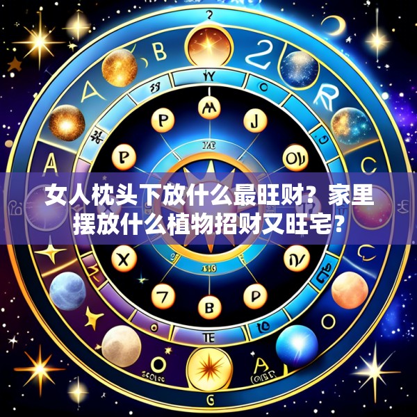 女人枕头下放什么最旺财？家里摆放什么植物招财又旺宅？
