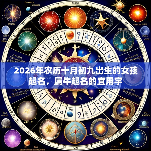 2026年农历十月初九出生的女孩起名，属牛起名的宜用字