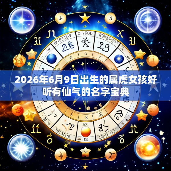 2026年6月9日出生的属虎女孩好听有仙气的名字宝典
