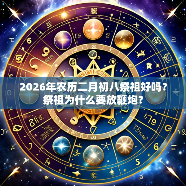 2026年农历二月初八祭祖好吗?祭祖为什么要放鞭炮?