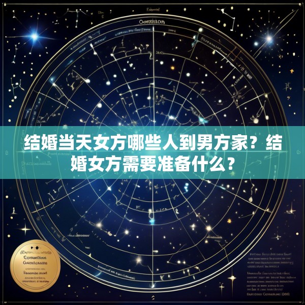 结婚当天女方哪些人到男方家？结婚女方需要准备什么？