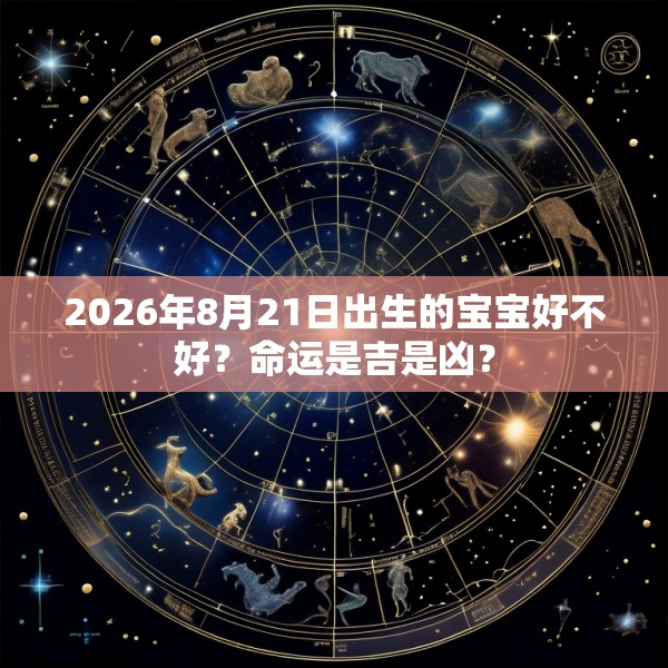 2026年8月21日出生的宝宝好不好？命运是吉是凶？