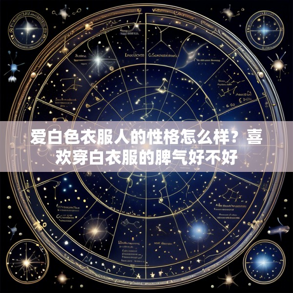 爱白色衣服人的性格怎么样？喜欢穿白衣服的脾气好不好