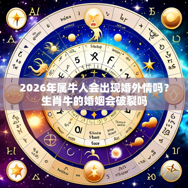 2026年属牛人会出现婚外情吗?生肖牛的婚姻会破裂吗