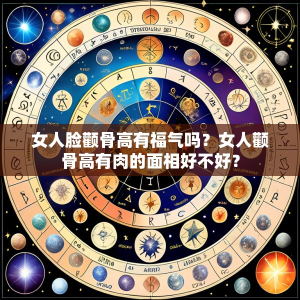 女人脸颧骨高有福气吗？女人颧骨高有肉的面相好不好？