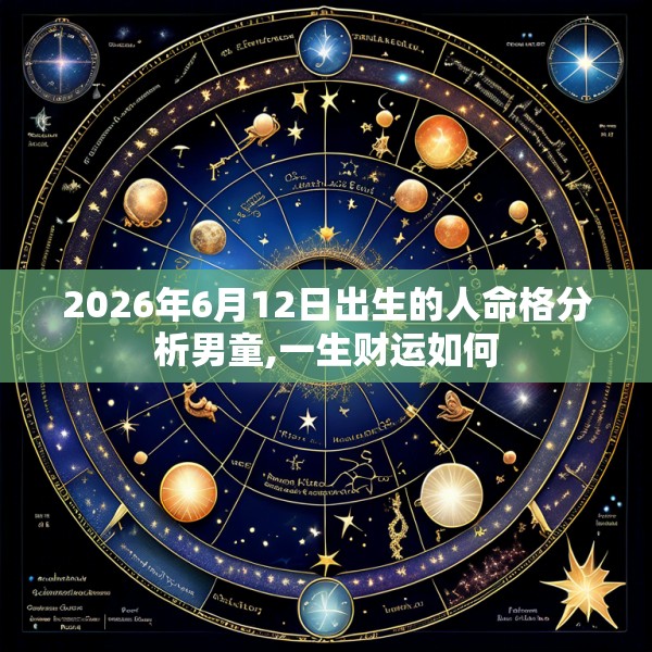 2026年6月12日出生的人命格分析男童,一生财运如何