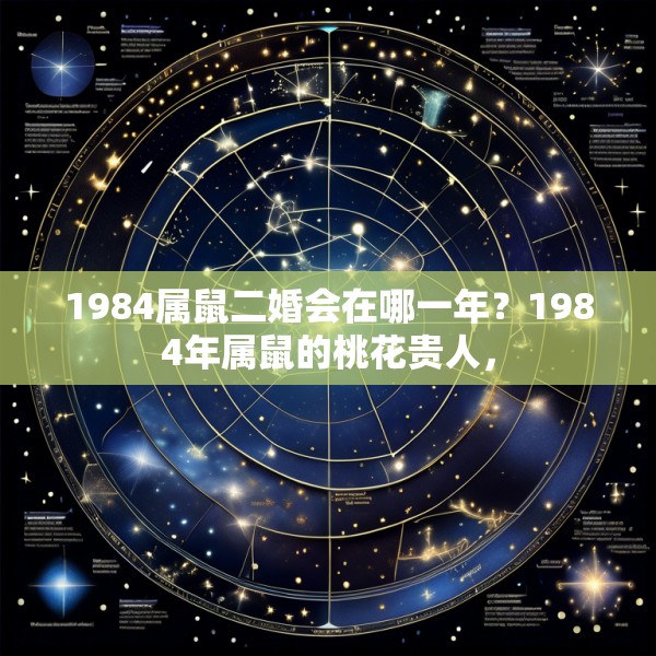 1984属鼠二婚会在哪一年？1984年属鼠的桃花贵人，