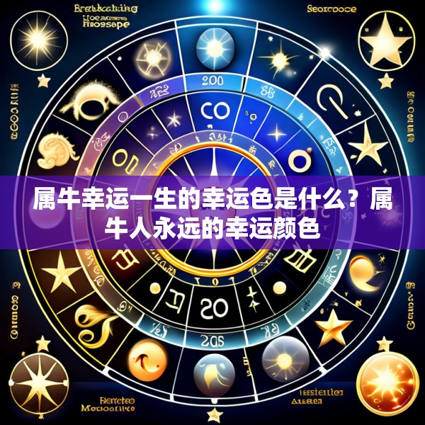属牛幸运一生的幸运色是什么？属牛人永远的幸运颜色