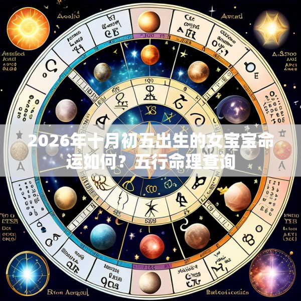2026年十月初五出生的女宝宝命运如何？五行命理查询