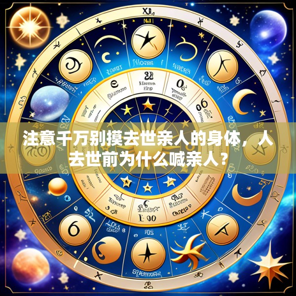 注意千万别摸去世亲人的身体，人去世前为什么喊亲人？