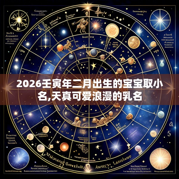 2026壬寅年二月出生的宝宝取小名,天真可爱浪漫的乳名