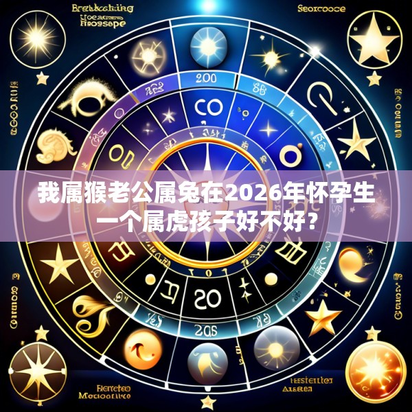我属猴老公属兔在2026年怀孕生一个属虎孩子好不好？