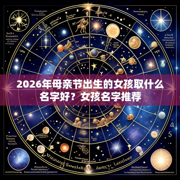 2026年母亲节出生的女孩取什么名字好？女孩名字推荐