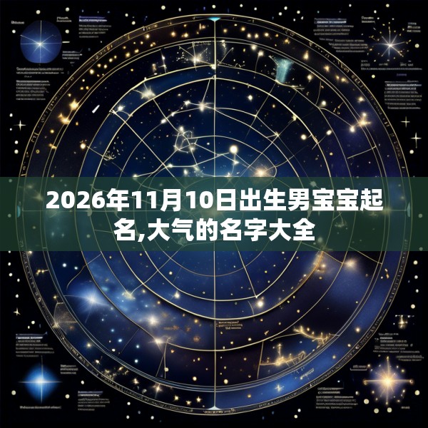 2026年11月10日出生男宝宝起名,大气的名字大全