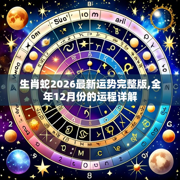 生肖蛇2026最新运势完整版,全年12月份的运程详解
