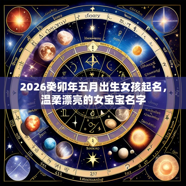2026癸卯年五月出生女孩起名，温柔漂亮的女宝宝名字