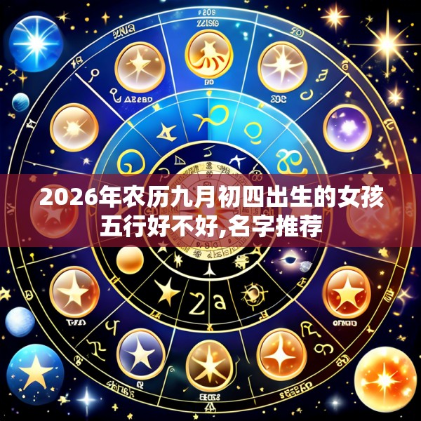 2026年农历九月初四出生的女孩五行好不好,名字推荐