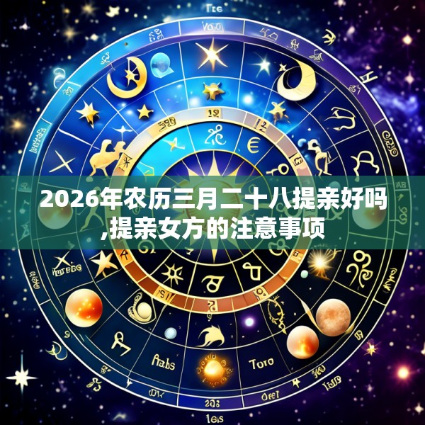 2026年农历三月二十八提亲好吗,提亲女方的注意事项
