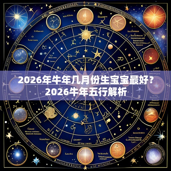 2026年牛年几月份生宝宝最好？2026牛年五行解析