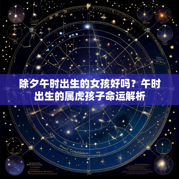 除夕午时出生的女孩好吗？午时出生的属虎孩子命运解析