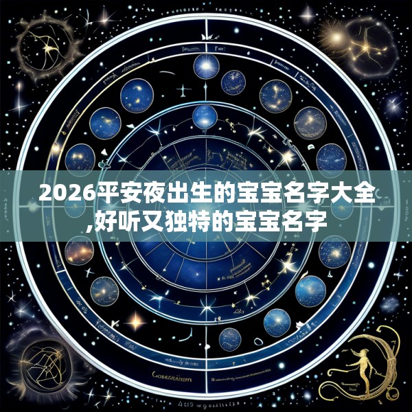 2026平安夜出生的宝宝名字大全,好听又独特的宝宝名字