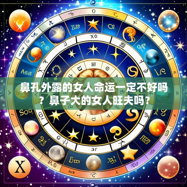 鼻孔外露的女人命运一定不好吗?鼻子大的女人旺夫吗?