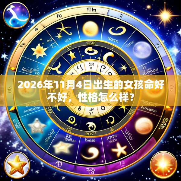 2026年11月4日出生的女孩命好不好，性格怎么样？