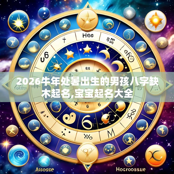 2026牛年处暑出生的男孩八字缺木起名,宝宝起名大全