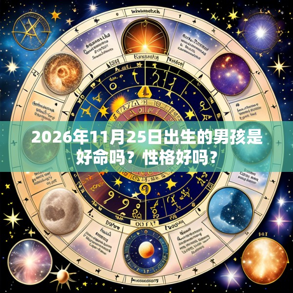 2026年11月25日出生的男孩是好命吗?性格好吗?
