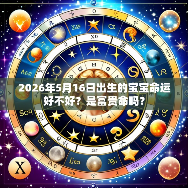 2026年5月16日出生的宝宝命运好不好?是富贵命吗?