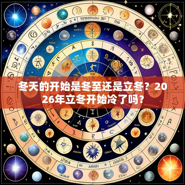 冬天的开始是冬至还是立冬？2026年立冬开始冷了吗？