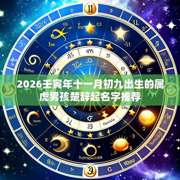 2026壬寅年十一月初九出生的属虎男孩楚辞起名字推荐